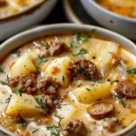 Cozy Italian Sausage and Potato Soup
