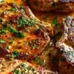 Garlic Marry Me Pork Chops