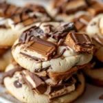 Decadent Gooey Reese’s Cheesecake Cookies to Delight