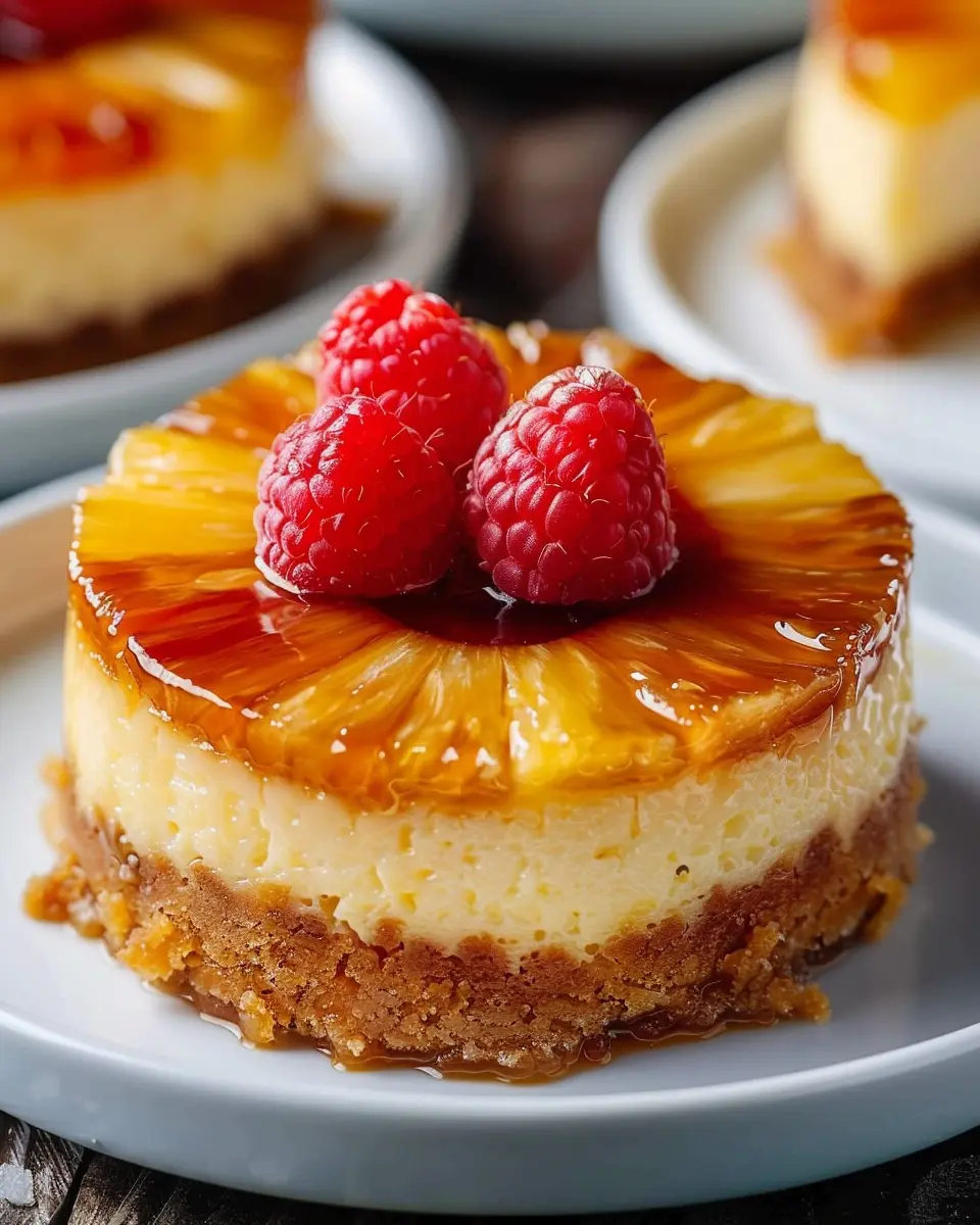 Easy Pineapple Upside Down Cheesecake: A Delightfully Indulgent Treat