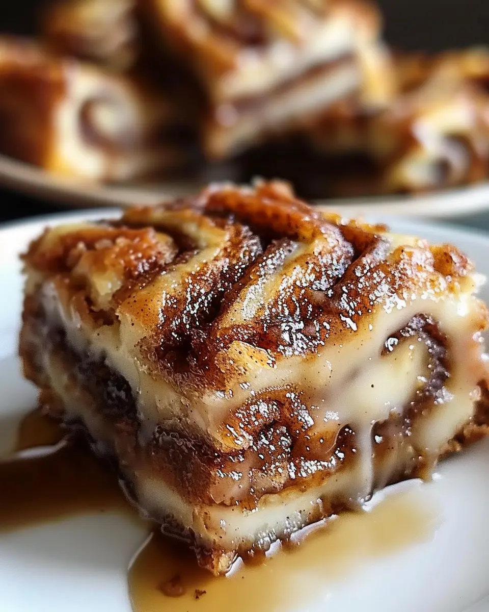 Indulge in Irresistible Cinnamon Roll Bliss Bars That Make Mornings Special