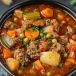 Crockpot Vegetable Beef Soup